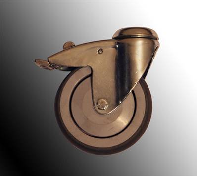 Roulette pivotante