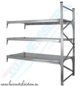 RAYONNAGE Mi-Lourd - Tablettes Acier - P. 90 cm à 1,20 m