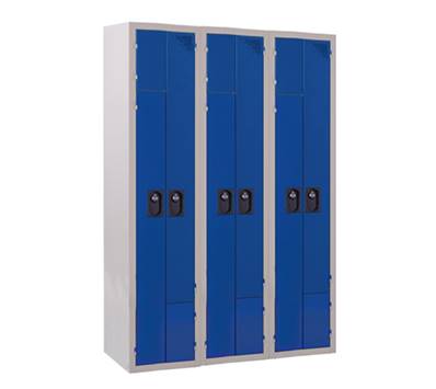 Vestiaire 3 Colonnes initiales soit 6 Portes Z
